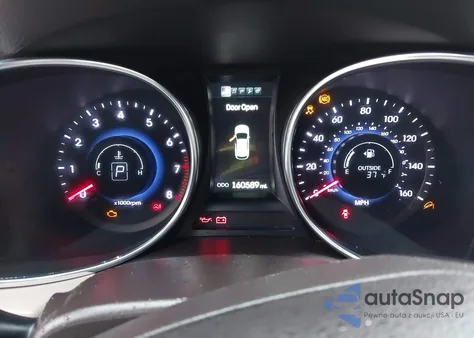 2014 Hyundai Santa Fe Sport 2.4L z USA, uszkodzony, nr VIN 5XYZU3LB4EG193720